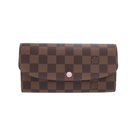 Louis Vuitton Bifold Damier Long Emily Portefeuille Wallet - Picture 1 of 5